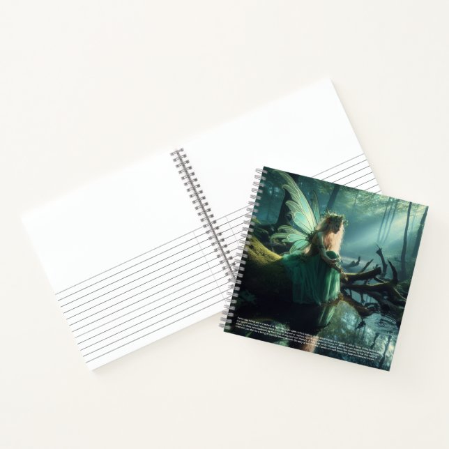 Fairy Hardcover Notizbuch (Innenseite)