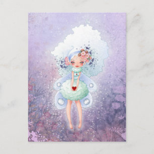 Fairy Heart Postkarte