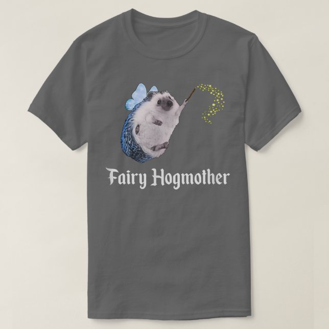 Fairy Hogmutter Funny Igel Godmutter Pricklepa T-Shirt (Design vorne)