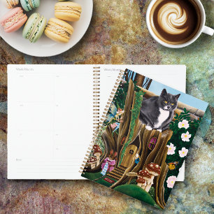 Fairy House Garden Cat Planer