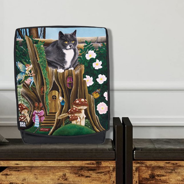 Fairy House Garden Cat Rucksack (Von Creator hochgeladen)