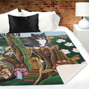 Fairy House Garden Cat Sherpadecke