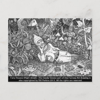 Fairy Houses Postcard #3 Postkarte