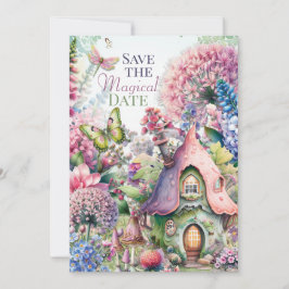 Fairy Hütte Magical Birthday Party Einladung