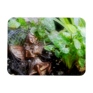 Fairy im Gartenmagnet Magnet