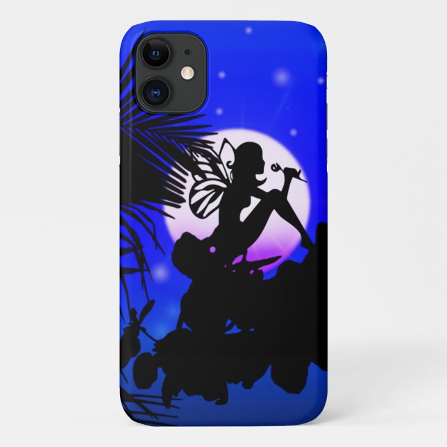 Fairy im Mondlicht Case-Mate iPhone Hülle (Rückseite)