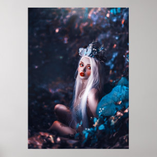 Fairy im Wald Poster