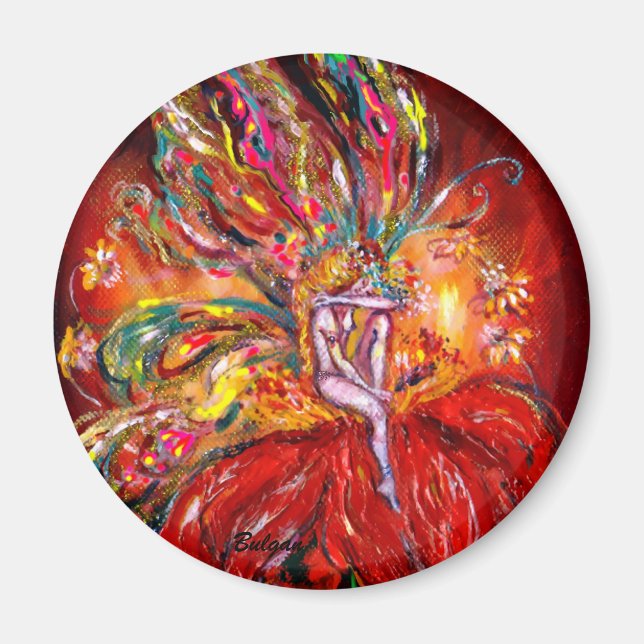 Fairy in Red Magnet (Vorne)