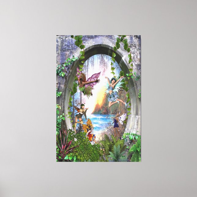 Fairy Kingdom Leinwanddruck (Vorderseite)
