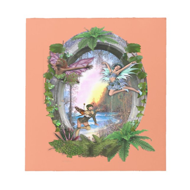 Fairy Kingdom Notizblock (Vorderseite)