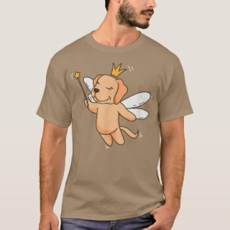 Fairy Labrador Retriever Dog Mystical Pet Fairy Lo T-Shirt
