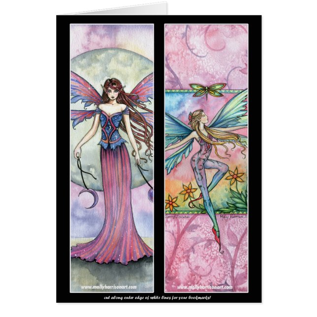 Fairy Lesezeichens Card von Molly Harrison (Vorne)