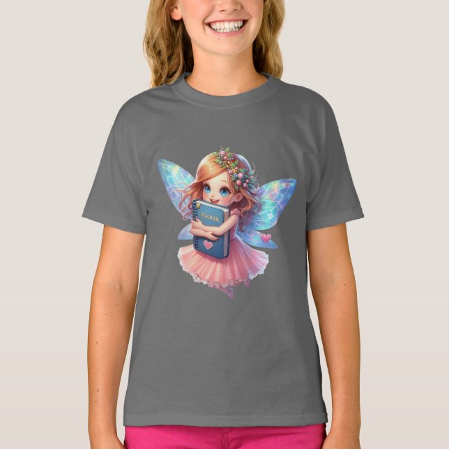 Fairy Liebe for Learning Girl's T - Shirt (Vorderseite)