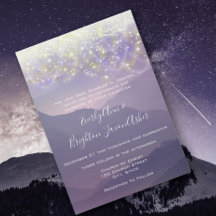Fairy Lights Violet Lila Wedding