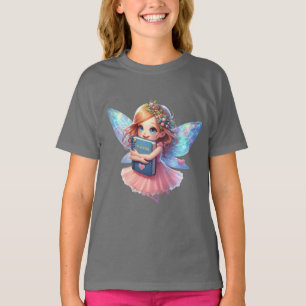 Fairy Love for Learning Girl's T-shirt