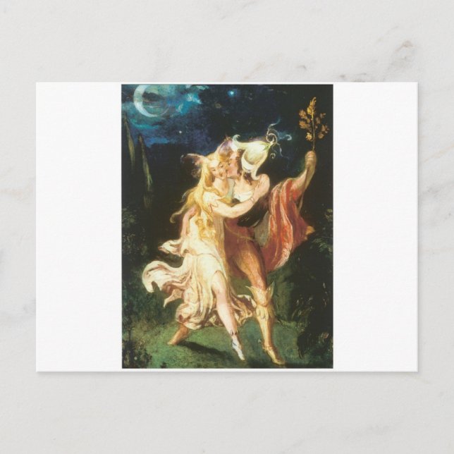 Fairy Lovers von Theodore Von Holst Postkarte (Vorderseite)