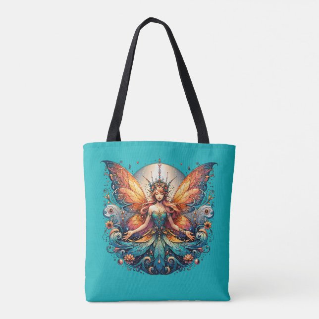 Fairy Magic, Magie Fantasy Vibe Tasche (Rückseite)