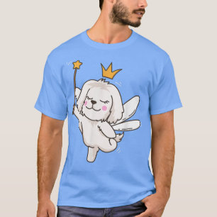 Fairy Maltese Dog Keeper Breeder Spirit Animal Pet T-Shirt