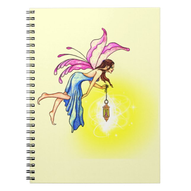 Fairy mit Lantern Notizblock (Vorderseite)