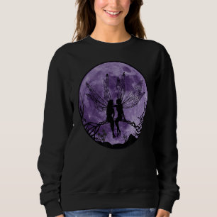 Fairy Moonlight Mystical Magical Fairies Forest Fi Sweatshirt