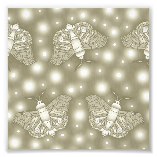 Fairy Moths Fotodruck (Vorne)