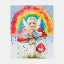 Fairy Mushroom Paint Rainbow Girl Birthday Party