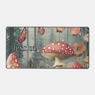 Fairy Mushrooms Gothic Garden Schreibtischunterlage