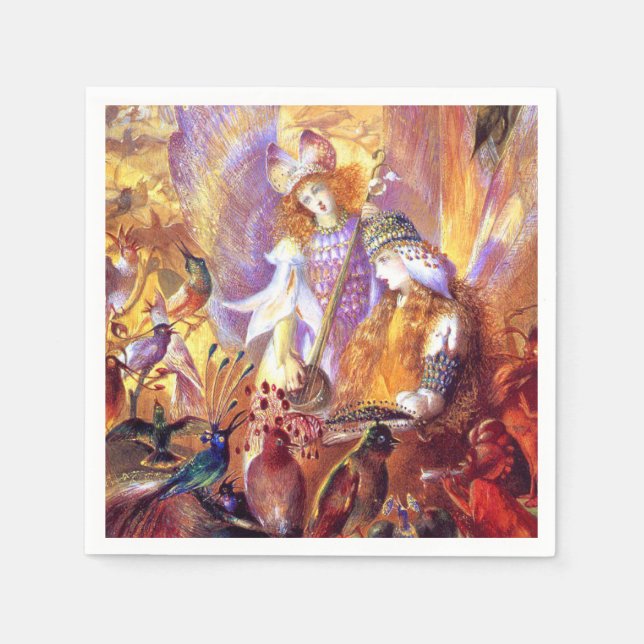 Fairy Music Serviette (Vorderseite)