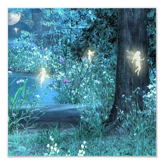 Fairy Nachtprint Fotodruck (Vorne)