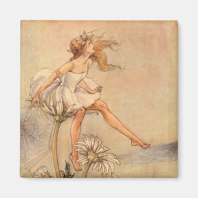 Fairy on a Daisy - Magnet (Vorne)