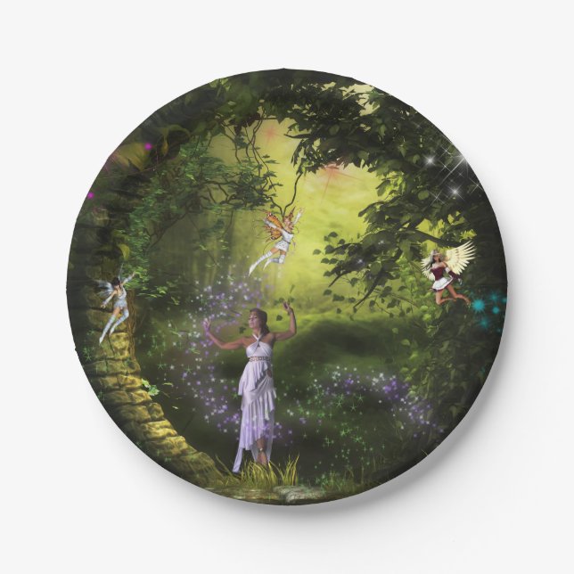 Fairy Paper Tellers Pappteller (Vorderseite)
