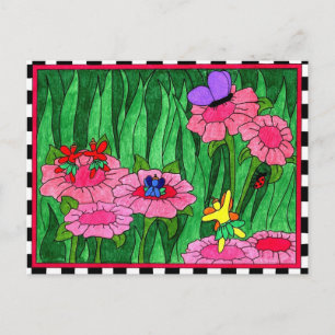 Fairy Party Postcard Postkarte