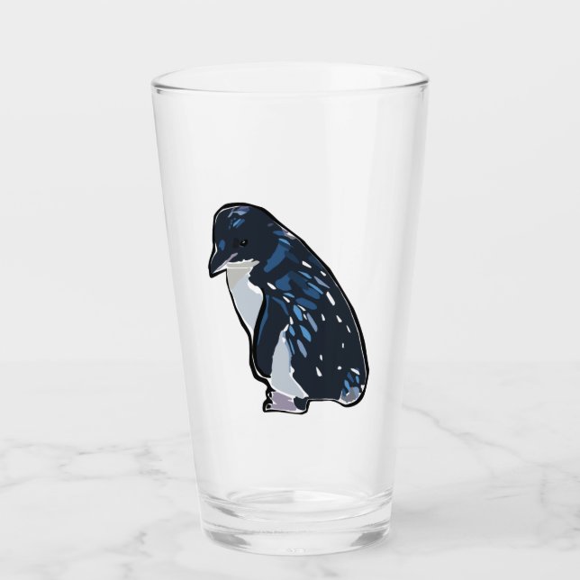 Fairy Penguin - Glass Tumbler (Vorderseite)