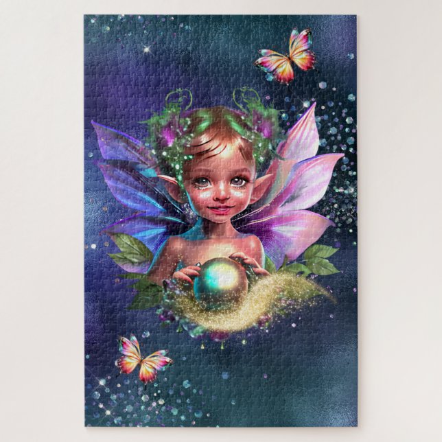 Fairy pixie enchanted birthday party theme (Vertikal)