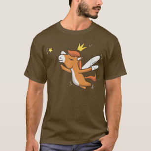Fairy Pony Wildlife Mystical Animal Pony Fairy Lov T-Shirt