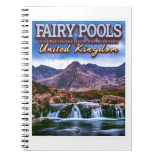FAIRY POOLS - DIE INSEL SKYE - SCOTLAND UK NOTIZBLOCK