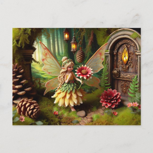 Fairy Postcard Postkarte (Vorderseite)