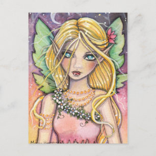 Fairy Postcard von Molly Harrison Postkarte