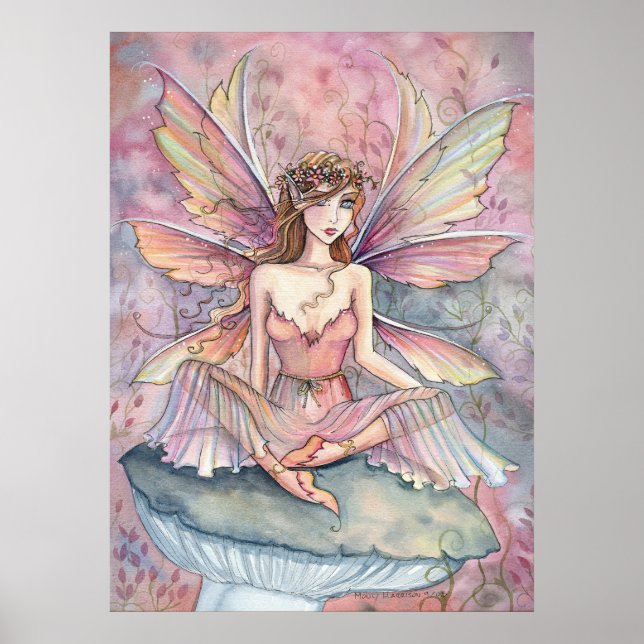 Fairy Poster Print von Molly Harrison (Vorne)