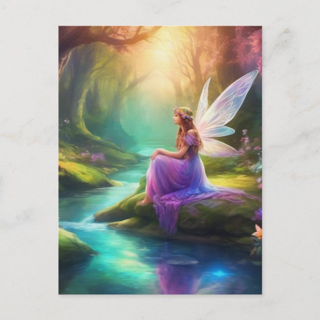Fairy Postkarte (Vorderseite)