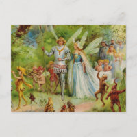 Fairy Prince und Thumbelina im Zauberwald
