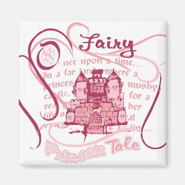 Fairy Princess Baby Magnet (Vorne)