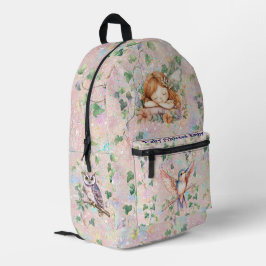 Fairy Princess Custom Bedruckter Rucksack