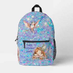 Fairy Princess Custom Bedruckter Rucksack
