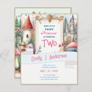 Fairy Princess Geburtstag 1. 2. 3.