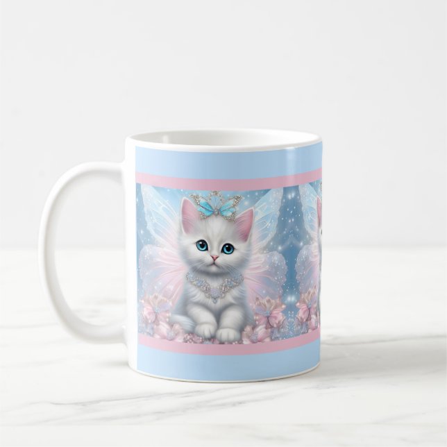 Fairy Princess Kitten Kaffeetasse (Links)