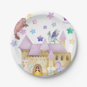 Fairy Princess Magical Castle Pappteller