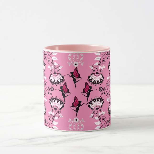 Fairy Princess Pattern Print Tasse (Zentrum)