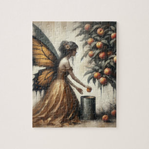 Fairy Putting Paches in einer Dose