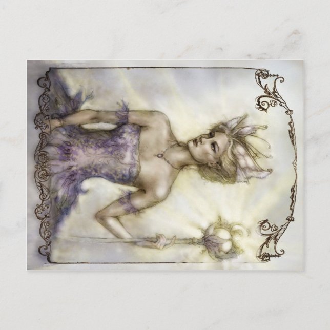 Fairy Queen Postkarte (Vorderseite)